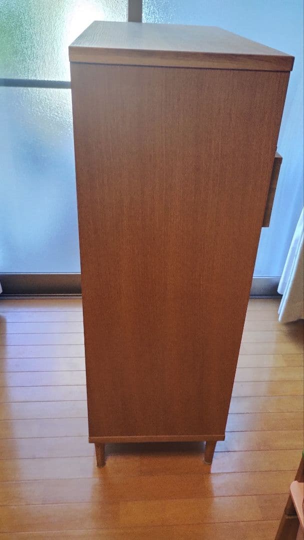 【訳あり】ナチュラルウッド 6段チェスト