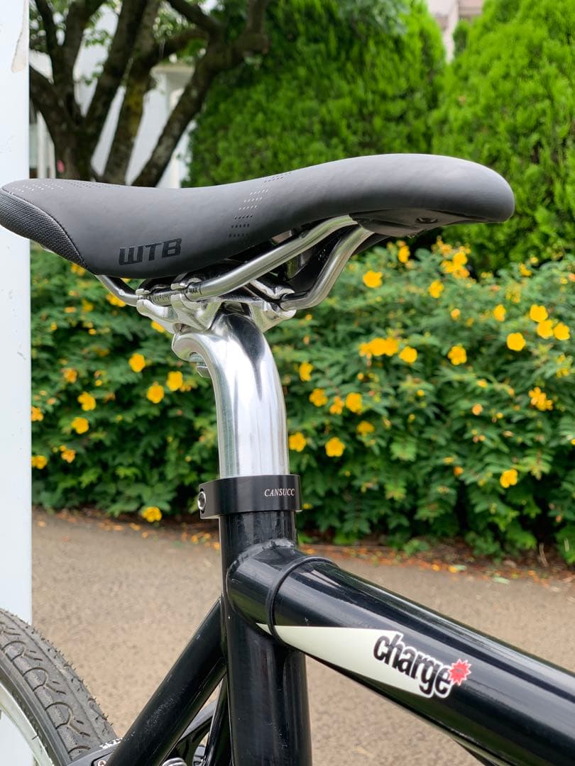 【完成車】Chargebike PLUG RACER ピスト ブラック シングル