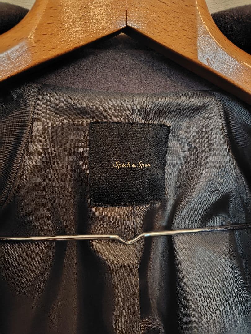 Spick＆Span　スピックアンドスパン　モッサステンカラーショートコート