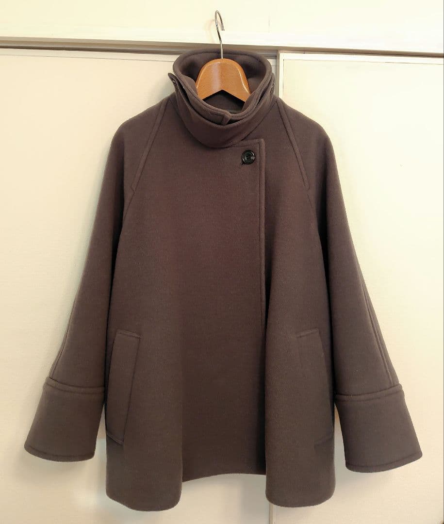 Spick＆Span　スピックアンドスパン　モッサステンカラーショートコート