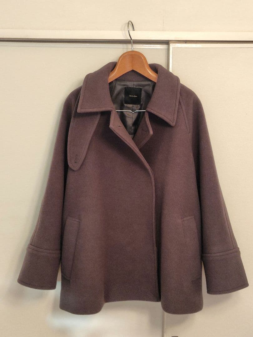 Spick＆Span　スピックアンドスパン　モッサステンカラーショートコート