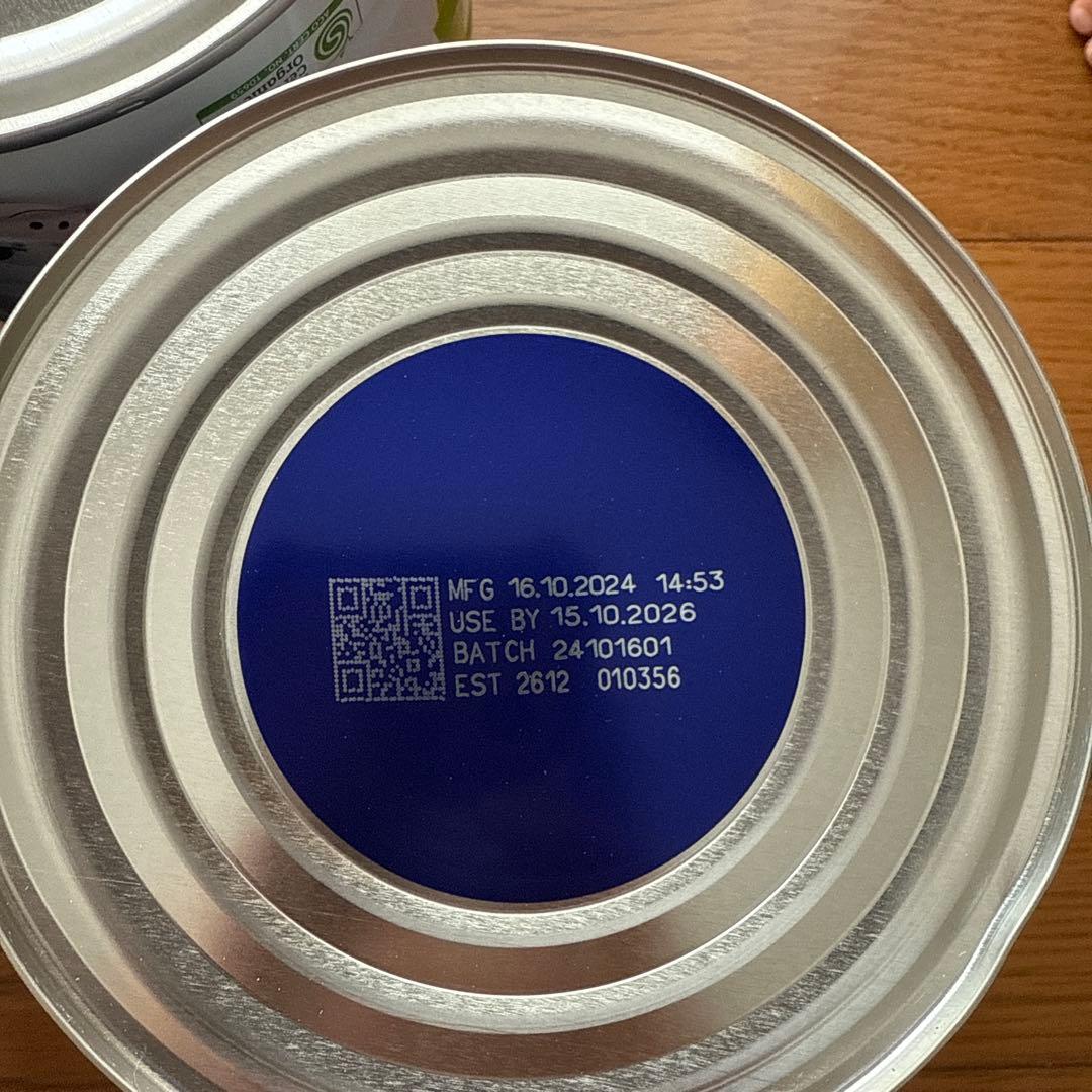 bubs バブズ　オーガニック　粉ミルク　0ー6ヶ月　新品未使用