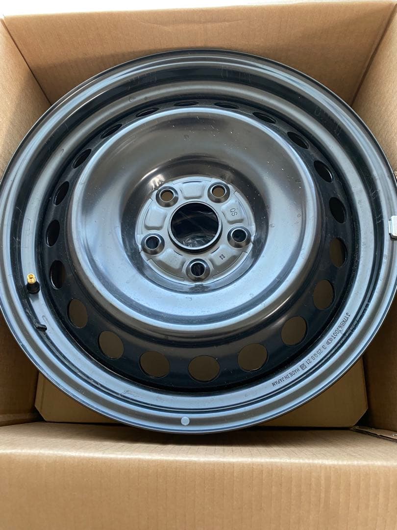 トヨタ 新型 60系 プリウス 純正 スチールホイール4本セット 17インチ