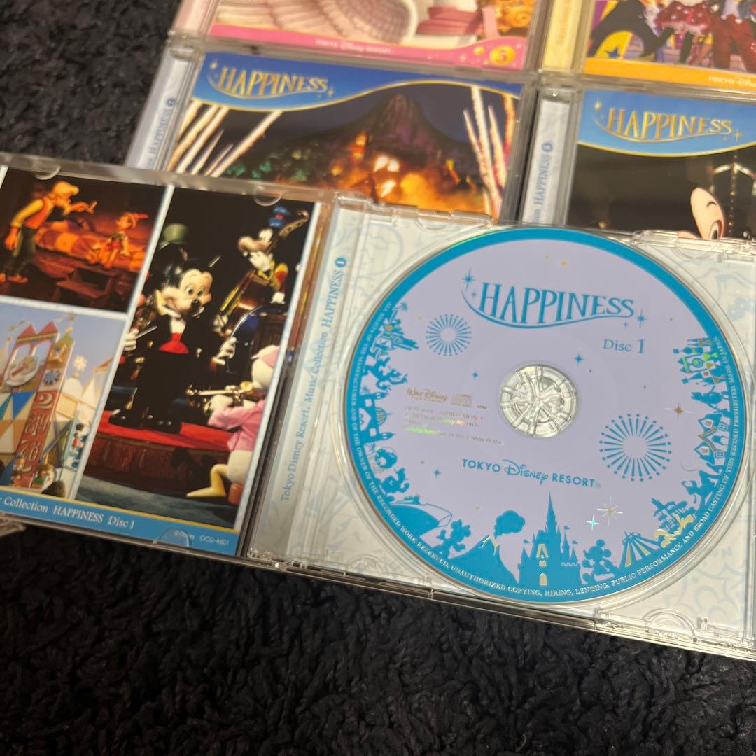 東京ディズニーリゾート　30周年記念　CD１２枚セット　ハピネス　ユーキャン