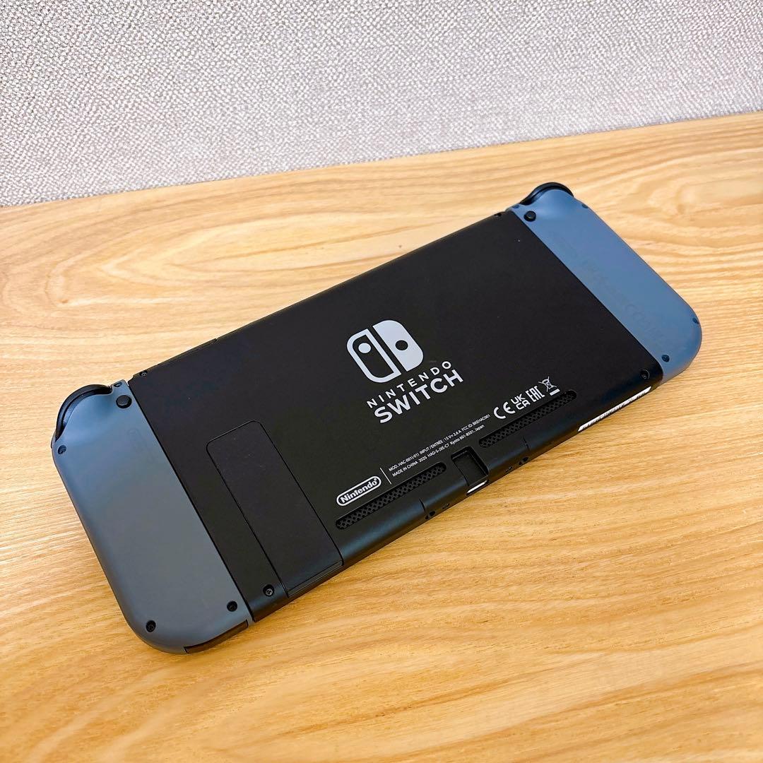 【美品】 2025年モデル バッテリー強化版 Switch本体 グレー