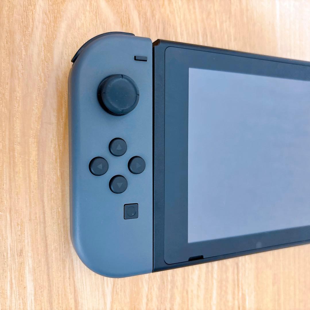 【美品】 2025年モデル バッテリー強化版 Switch本体 グレー