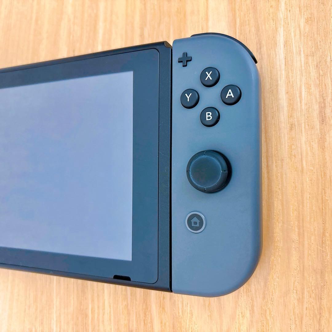 【美品】 2025年モデル バッテリー強化版 Switch本体 グレー