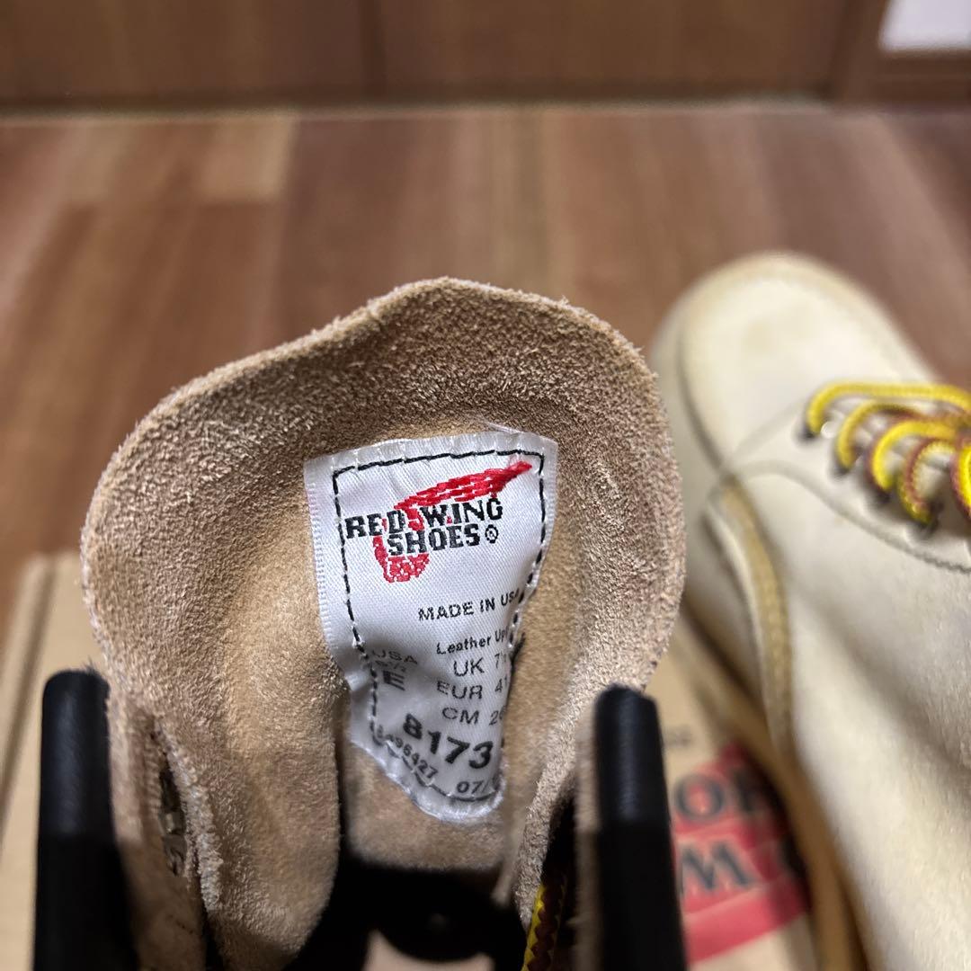 レッドウィング8173 red wing アイリッシュセッター　26.5