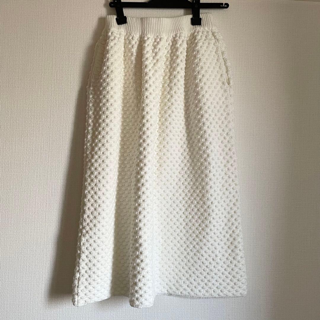 MaCO POCOスカート　ホワイトgodgatemaco