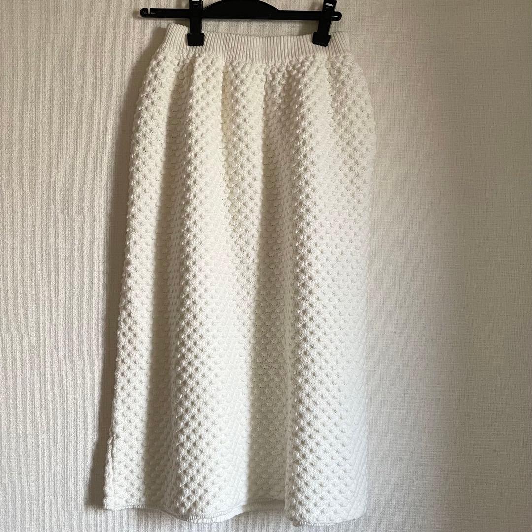 MaCO POCOスカート　ホワイトgodgatemaco