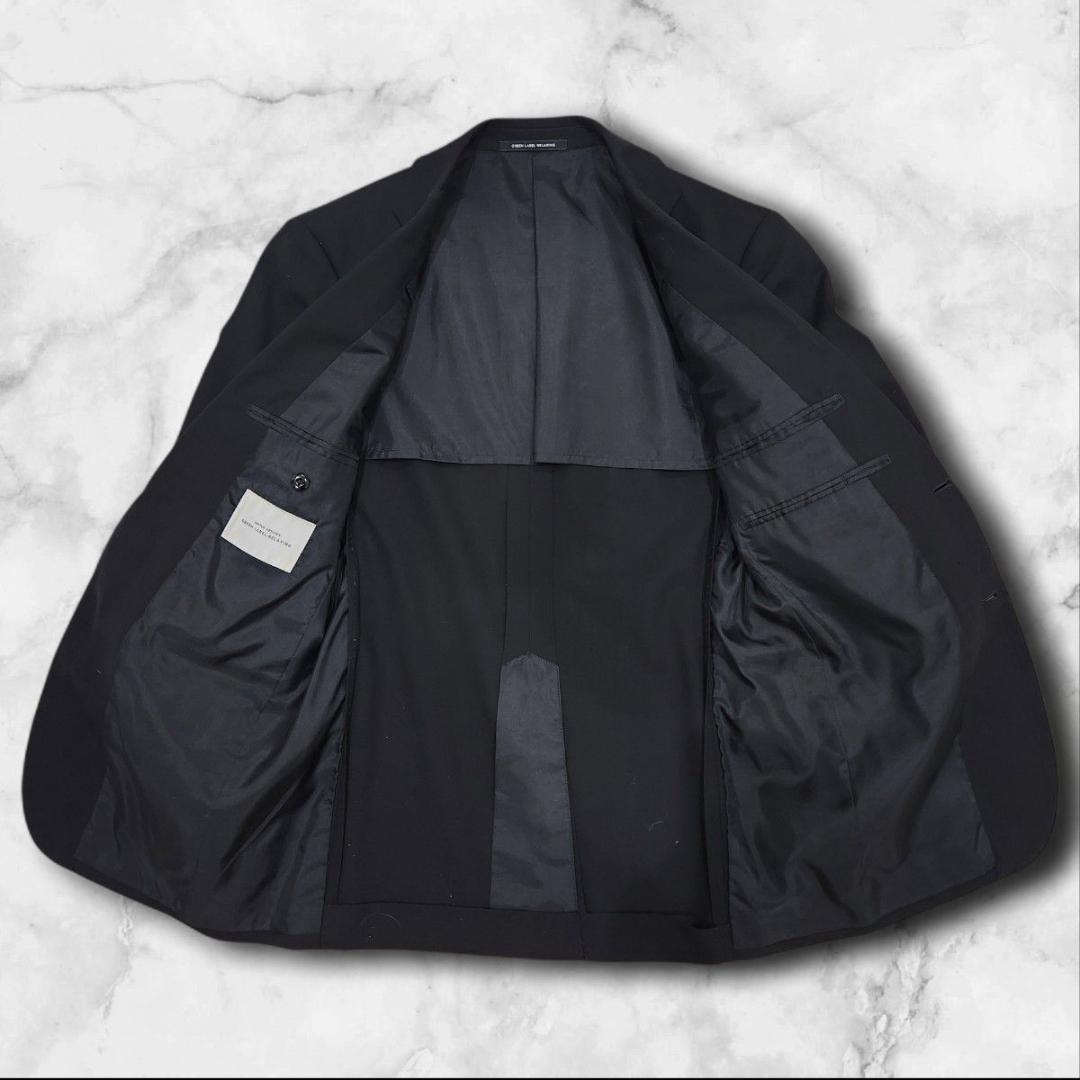 green label relaxing スリーピース スーツ ブラック 白タグ