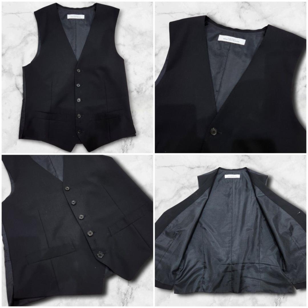 green label relaxing スリーピース スーツ ブラック 白タグ