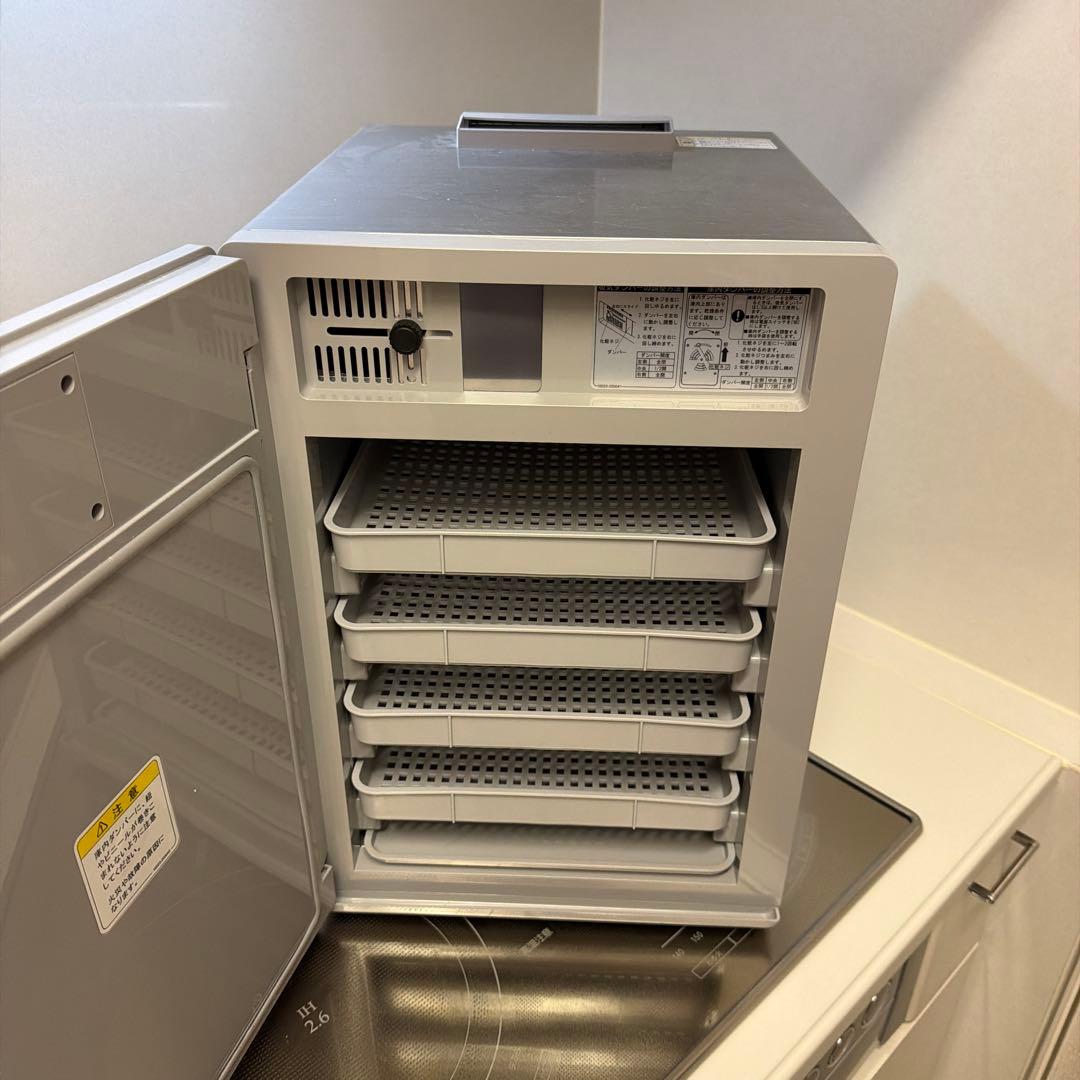 食品乾燥機 ドラッピーmini 黒 ブラック 100V PY-FED