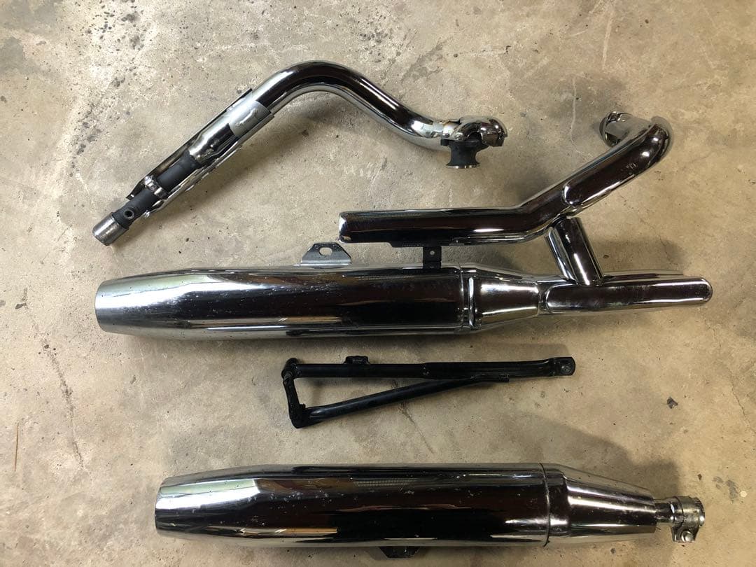 YAMAHAドラッグスター400クラシックマフラー