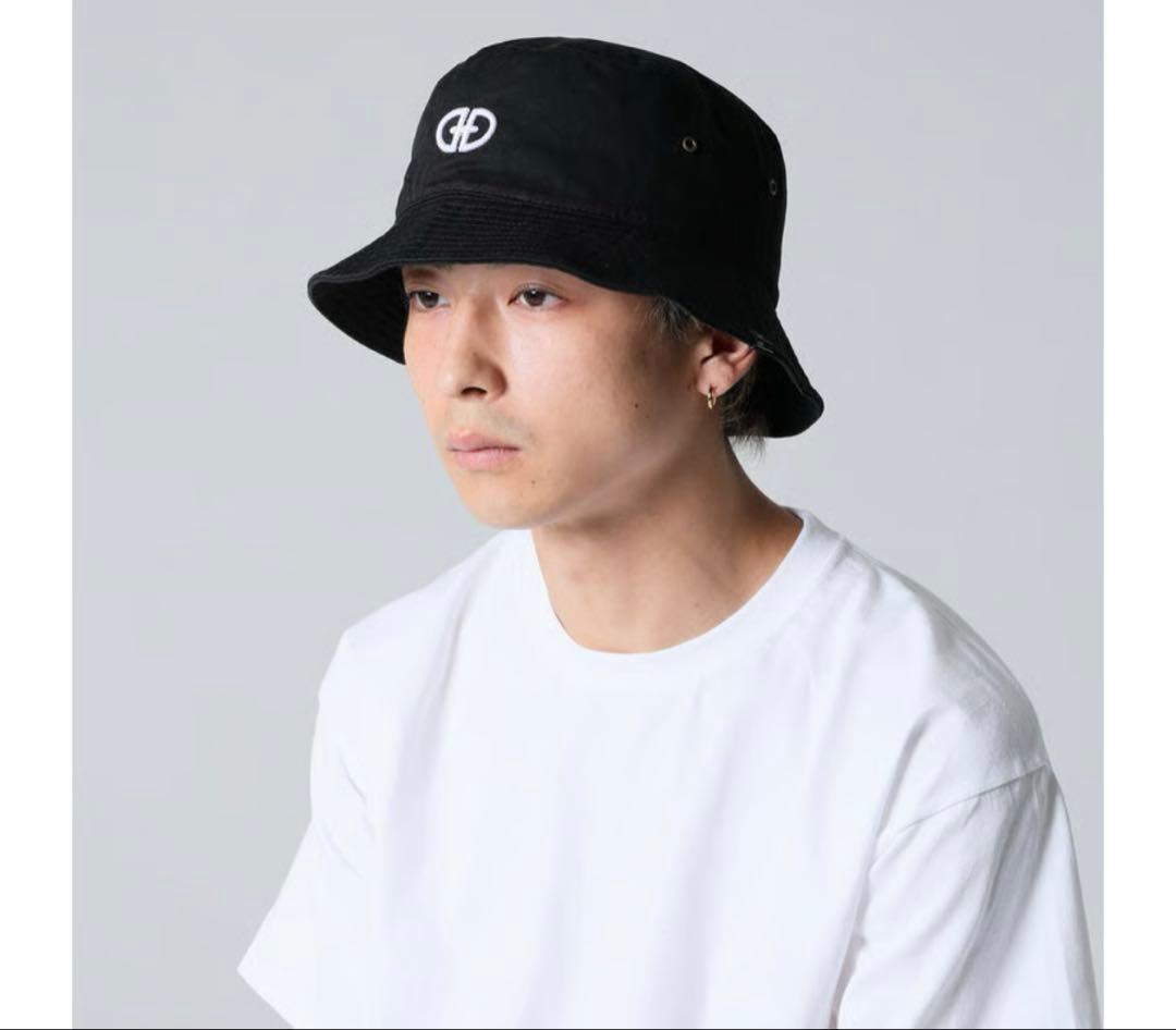 DELUXE ブラック バケットハット