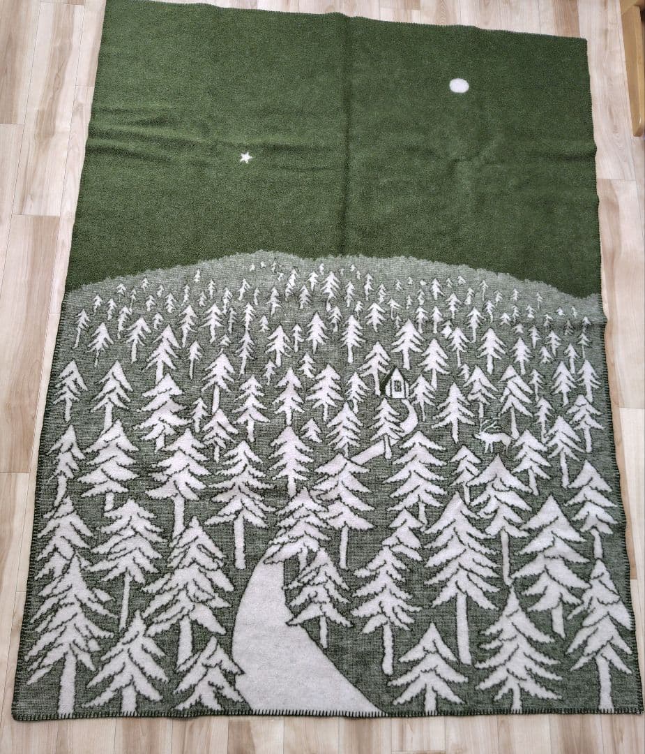 KLIPPAN ミナペルホネンブランケット 約130cm x 180cm