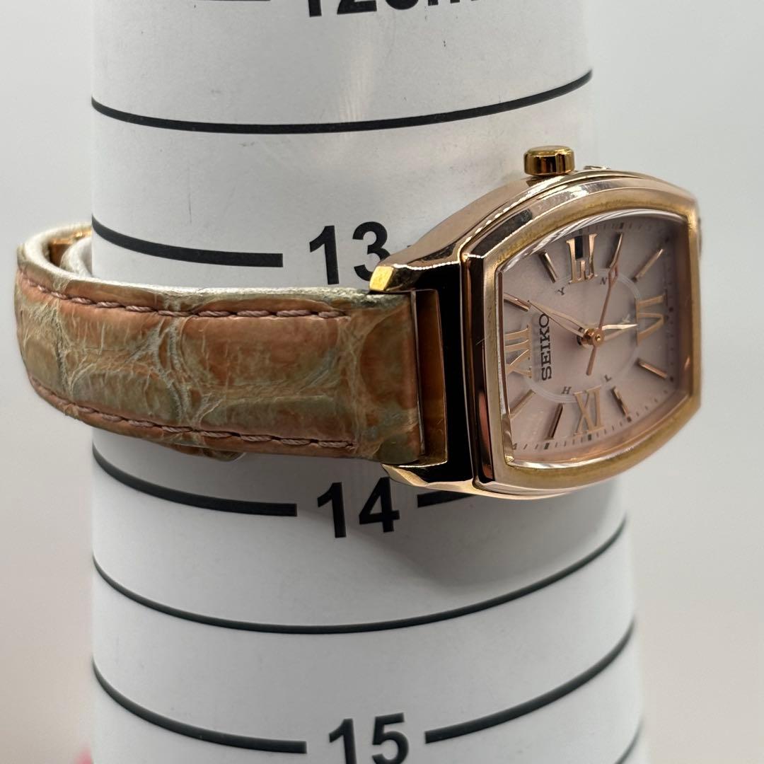 稼働品☆電波ソーラー　SEIKOセイコー　ルキア　レディース腕時計