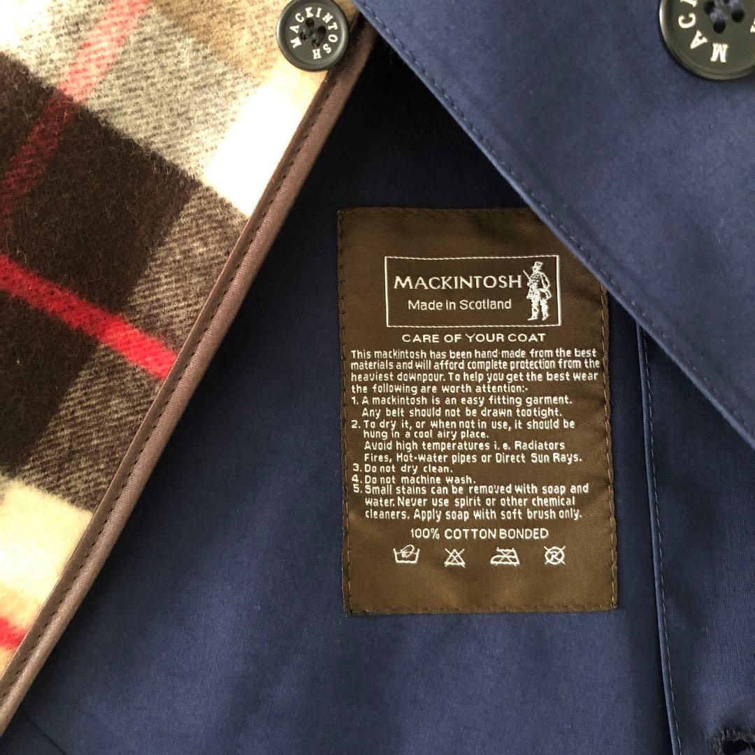 MACKINTOSH LONDON ゴム引きコート