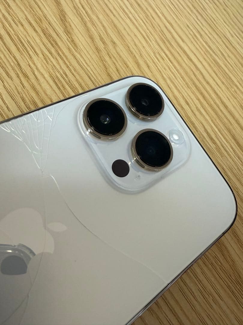 iPhone 14 Pro 512GB ゴールド 背面割れあり