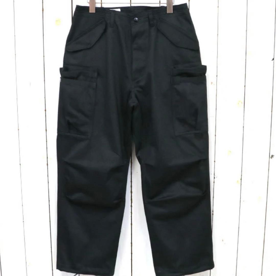 パンツ SASSAFRAS OVERGROWN PANTS [black S]