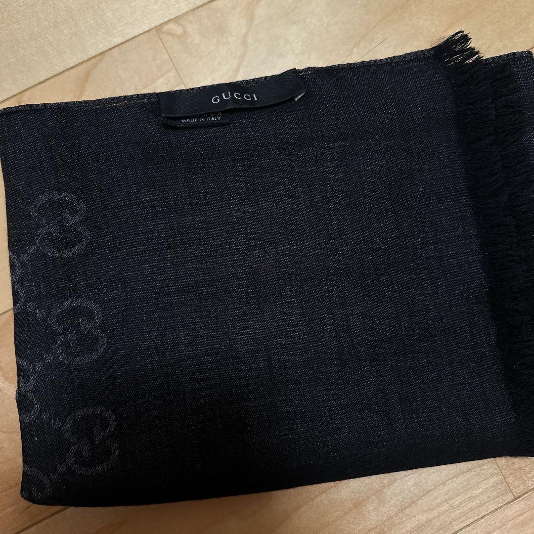 【本日限定価格】GUCCI ストール ウール シルク マフラー ひざ掛け