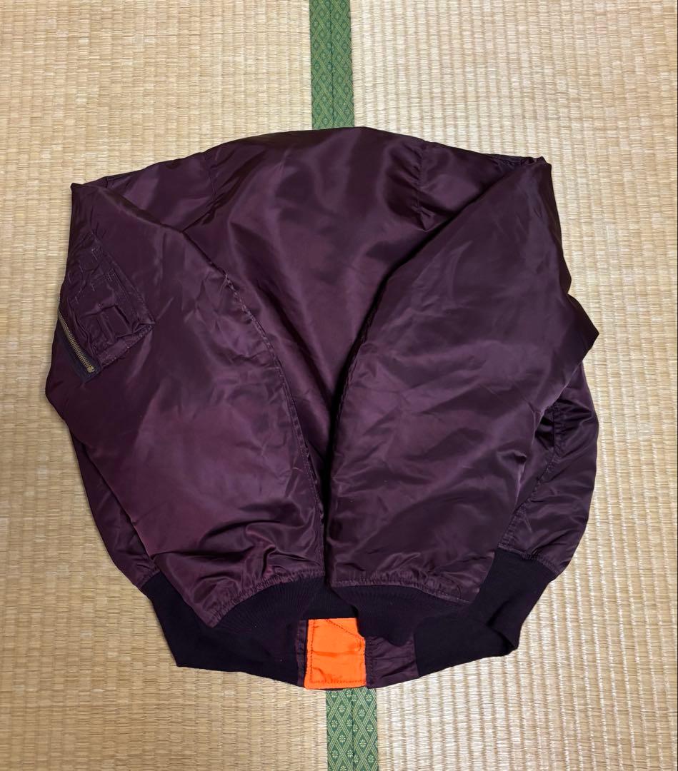 d*z様 《希少カラー》80s USA製 ALPHA MA-1 ヴィンテージ ボ