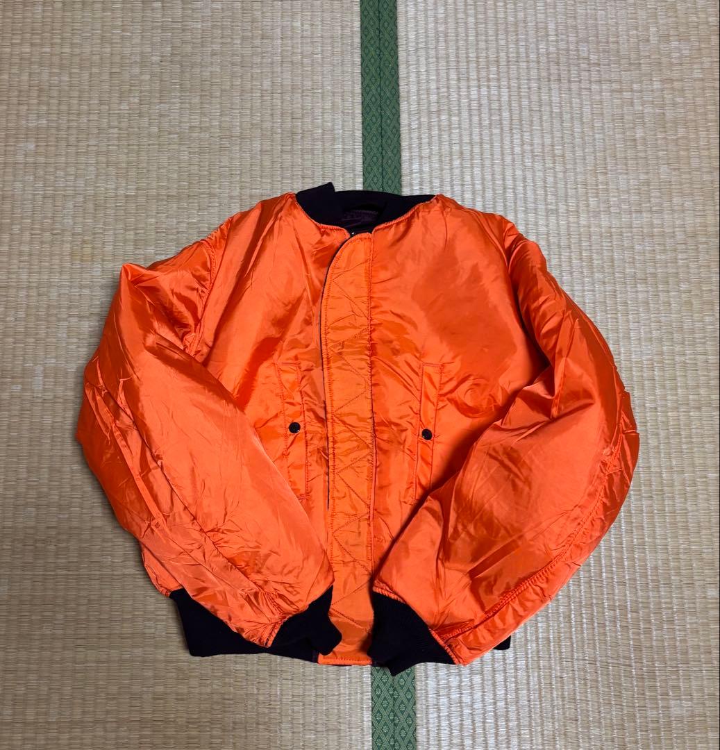 d*z様 《希少カラー》80s USA製 ALPHA MA-1 ヴィンテージ ボ