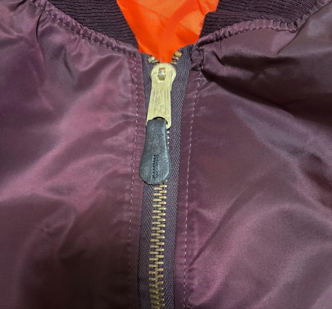 d*z様 《希少カラー》80s USA製 ALPHA MA-1 ヴィンテージ ボ