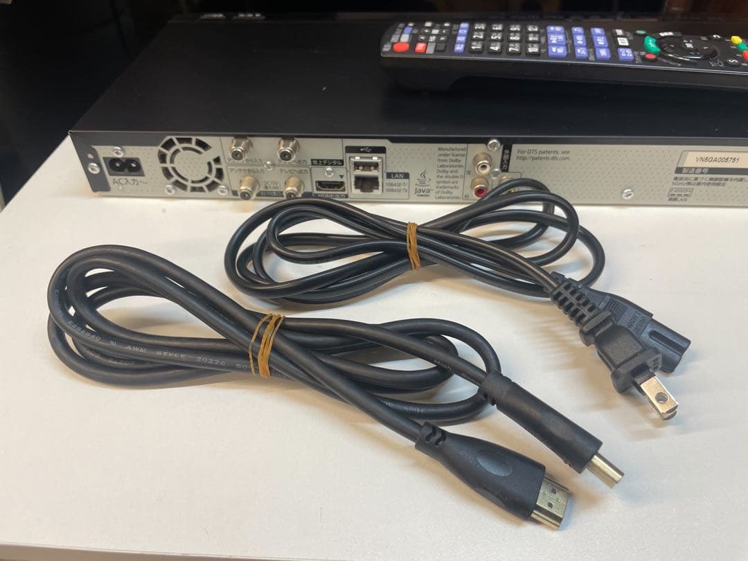 Panasonic DMR-BRW1000 ブルーレイレコーダー