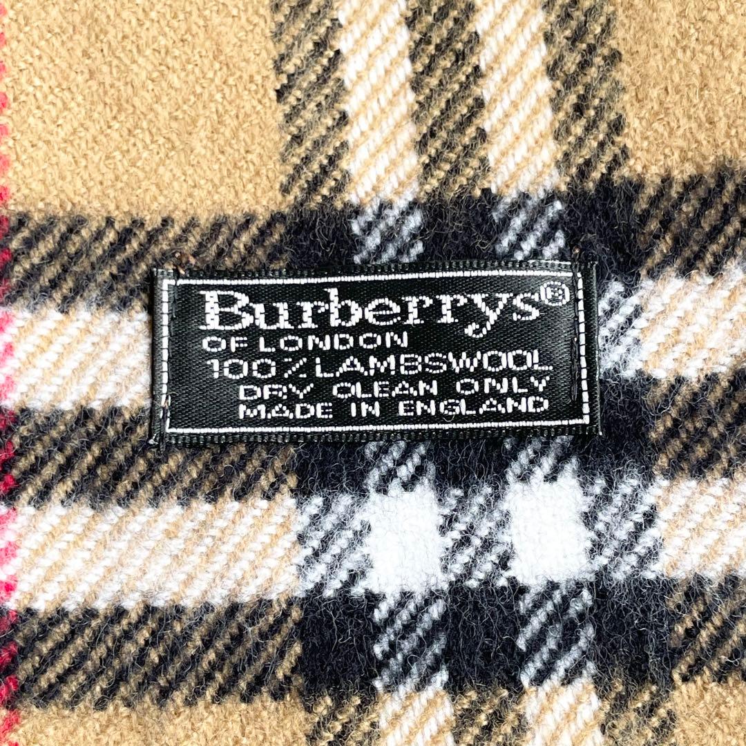 【ゆり55】Burberrys バーバリー マフラー ノバチェック