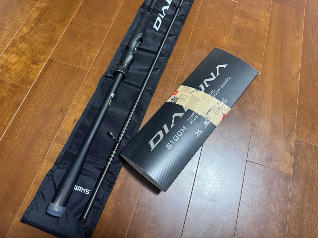 超美品23ディアルーナ　S100M シマノシーバスロッド