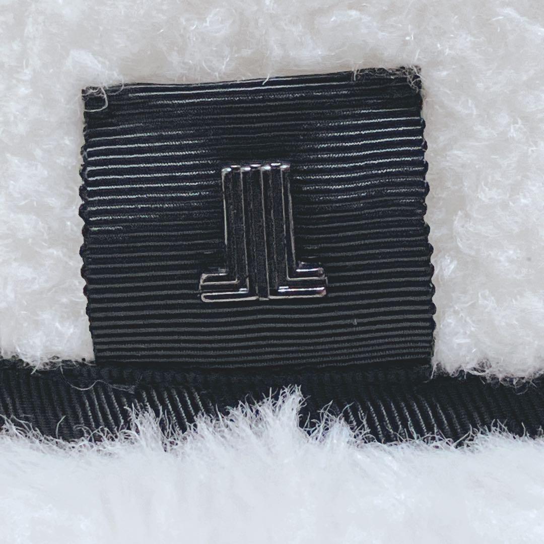 LANVIN enBleuランバン オンブルー ボア バケットハット クロッシェ