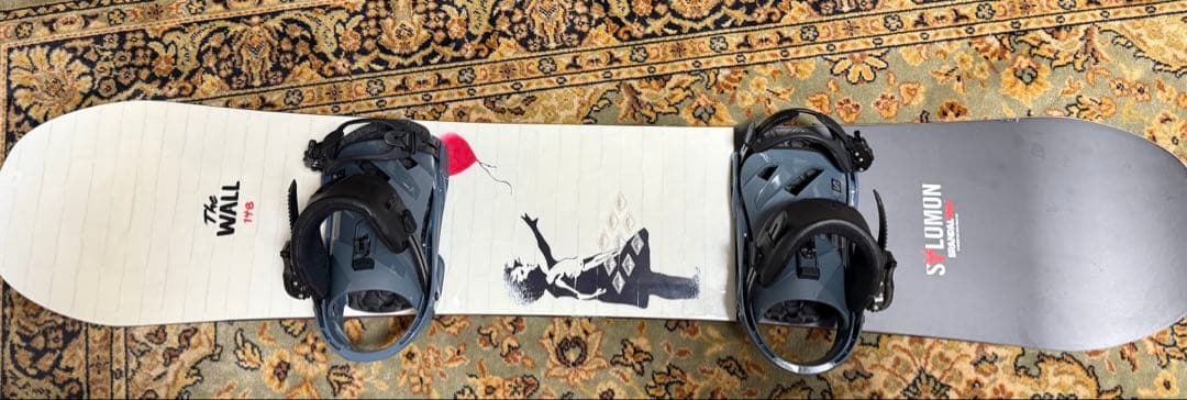 salomon スノーボード ビンディング バンクシー 148