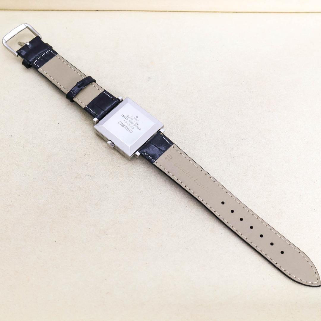ジャンク品 SEIKO 腕時計 機械式 手巻き スクエア 17石 2106