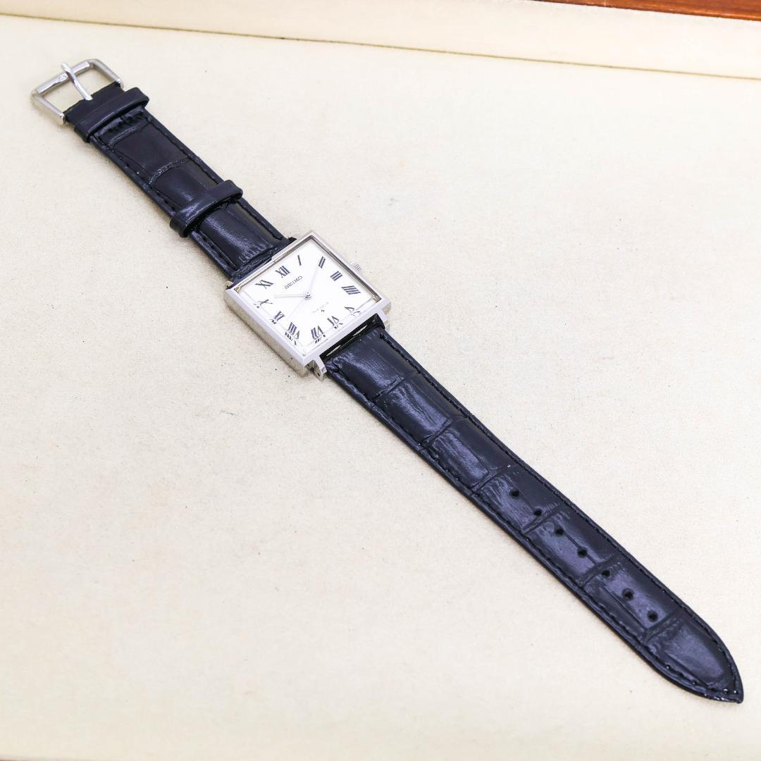ジャンク品 SEIKO 腕時計 機械式 手巻き スクエア 17石 2106