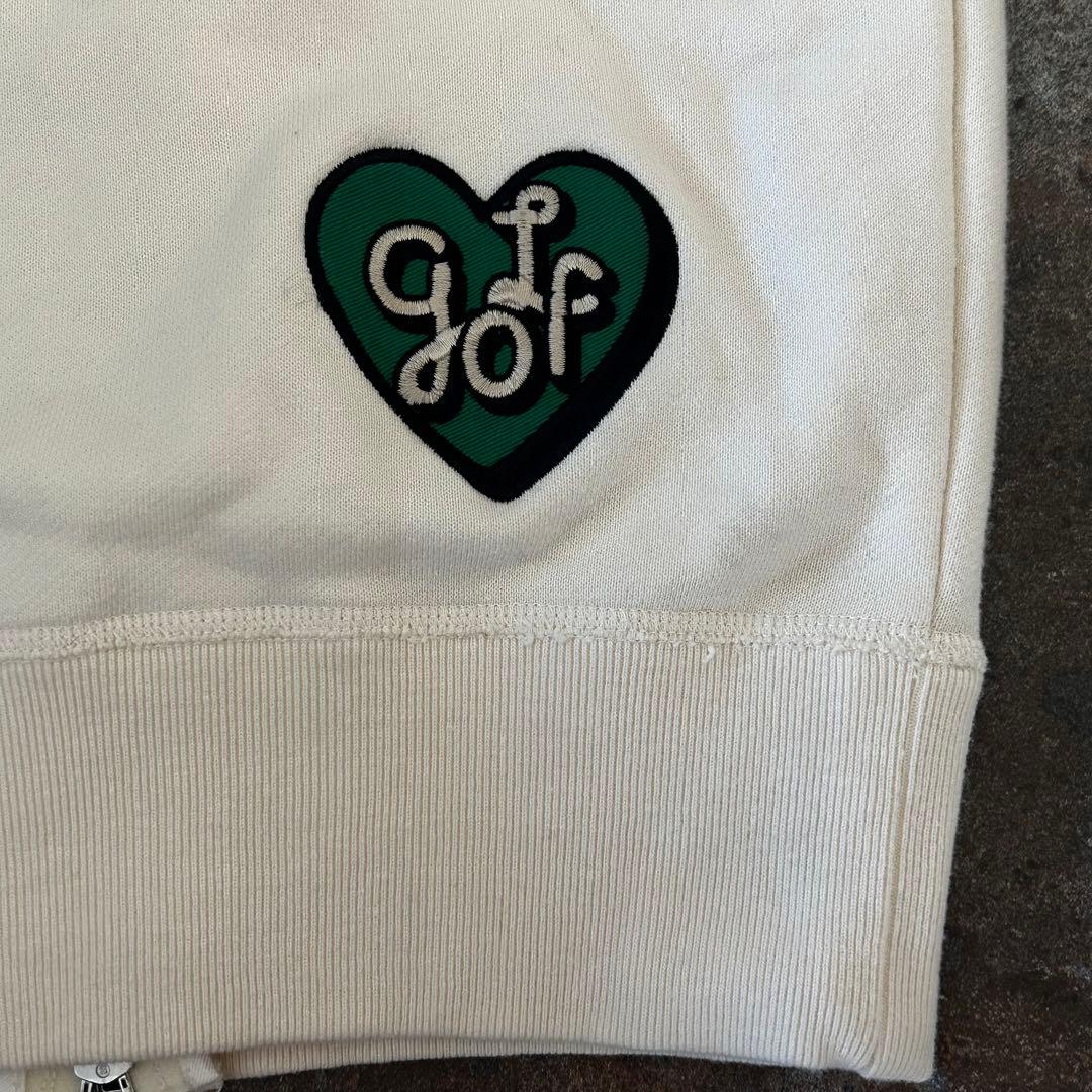 パーリーゲイツ　ワッペンパーカー　レディース　サイズ1