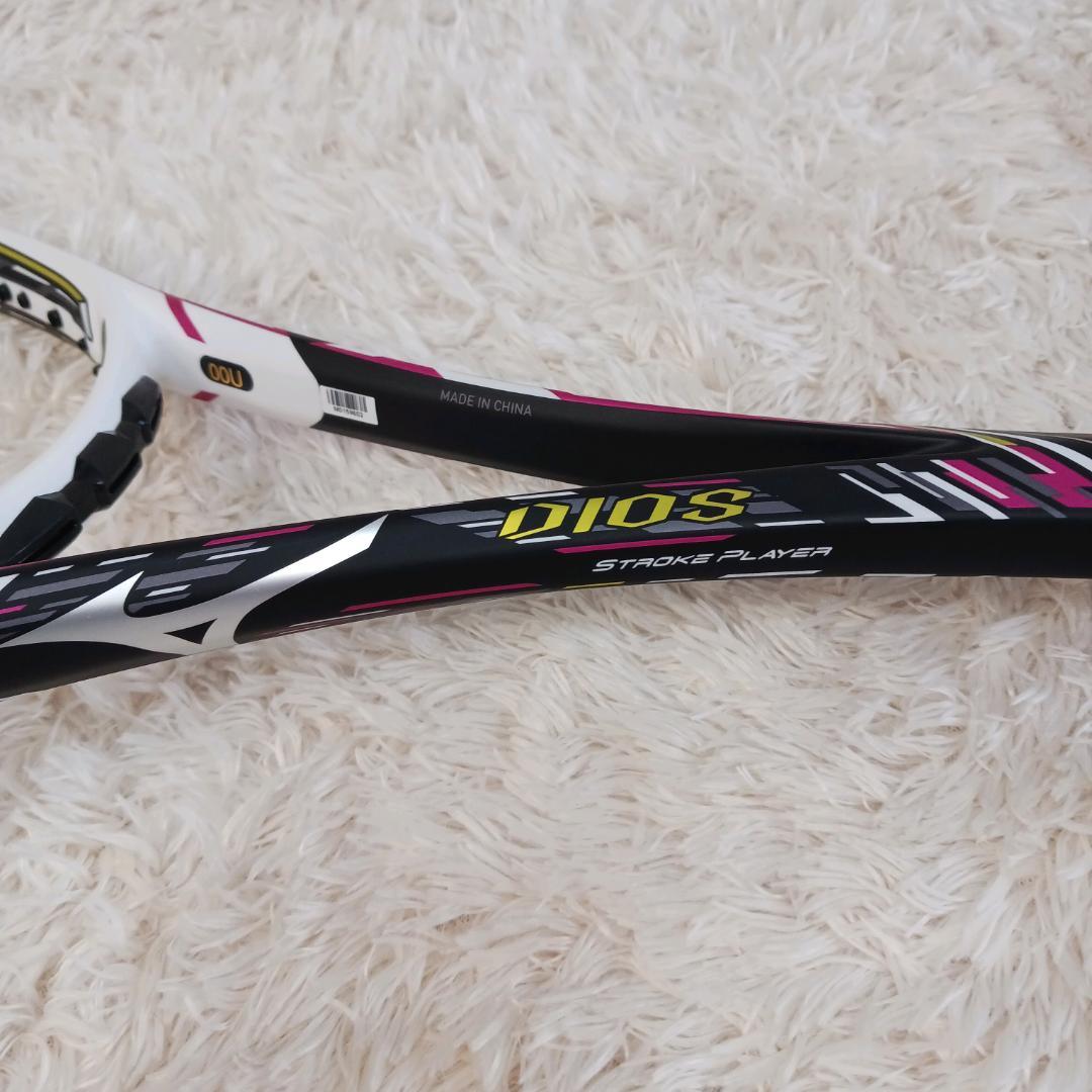 未使用 新品 ミズノ DIOS 50C ソフトテニスラケット 後衛用 ブラック