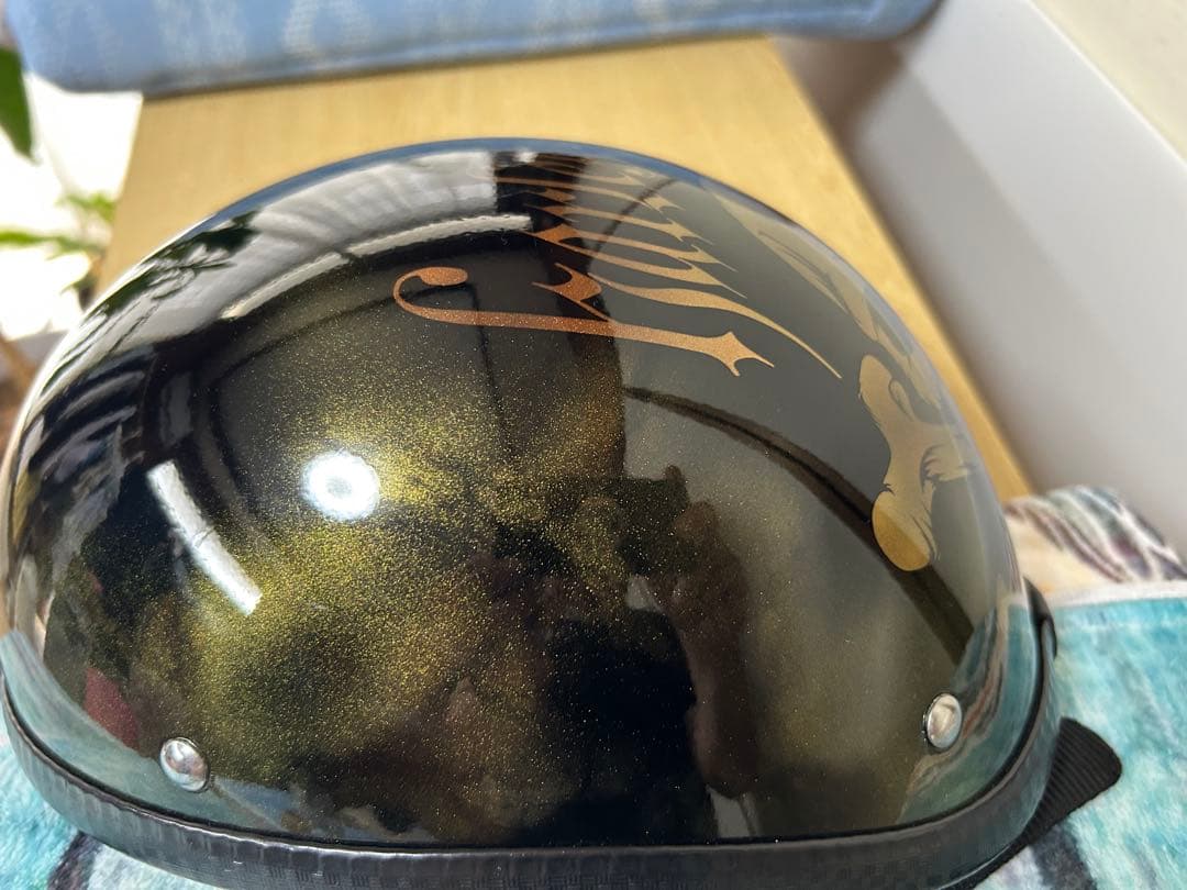 まさ‼️サードアイ　 半帽 スカルデザイン