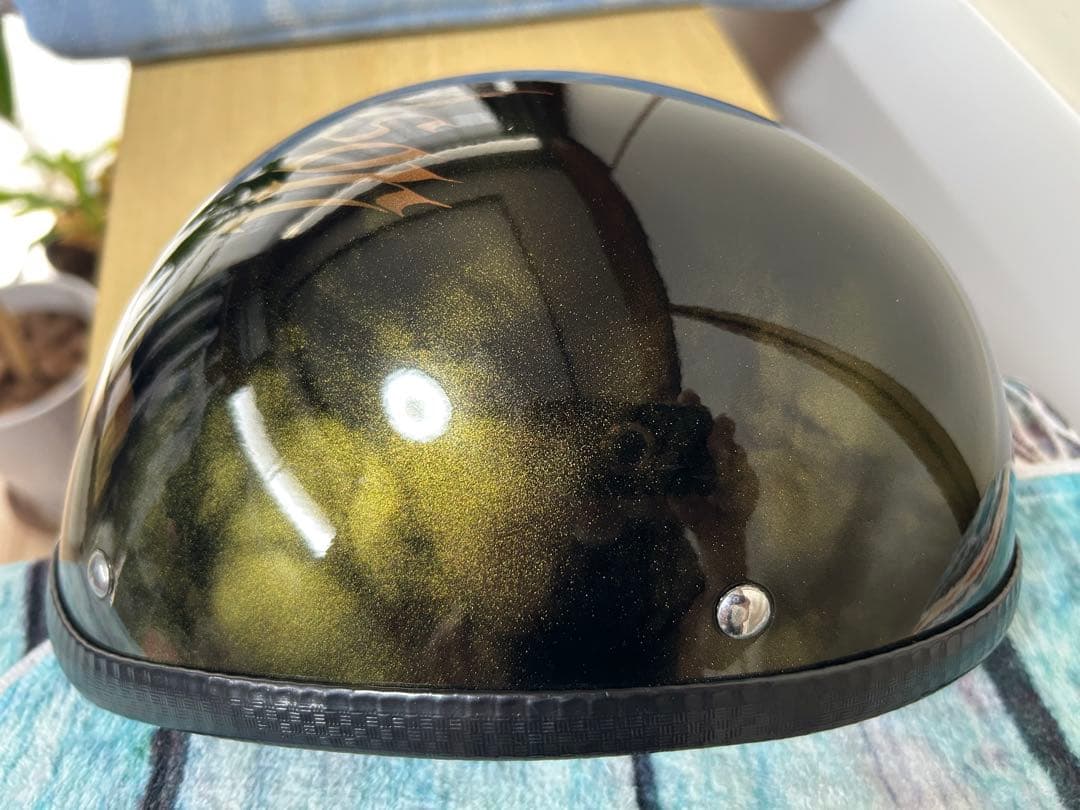 まさ‼️サードアイ　 半帽 スカルデザイン