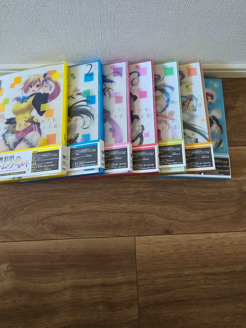 無彩限のファントム・ワールド 全巻セット　DVD　初回版