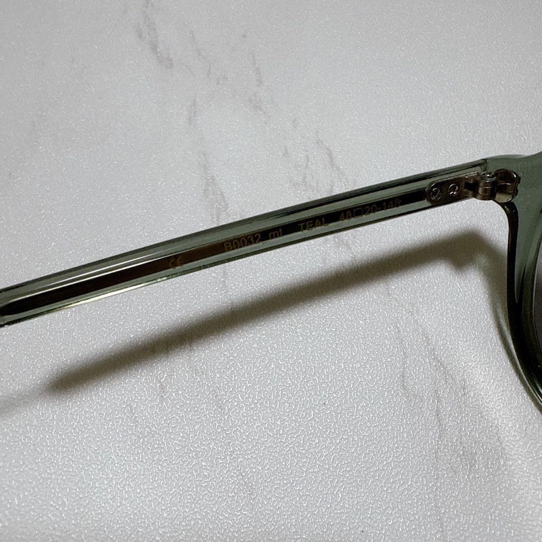 美品✨BLANC../　サングラス　B0032mt TEAL M.GREY