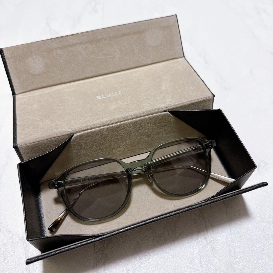 美品✨BLANC../　サングラス　B0032mt TEAL M.GREY