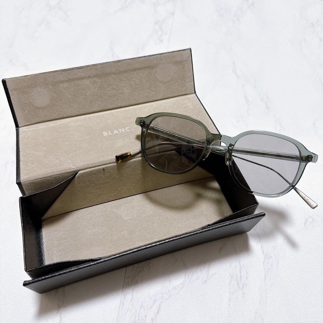 美品✨BLANC../　サングラス　B0032mt TEAL M.GREY
