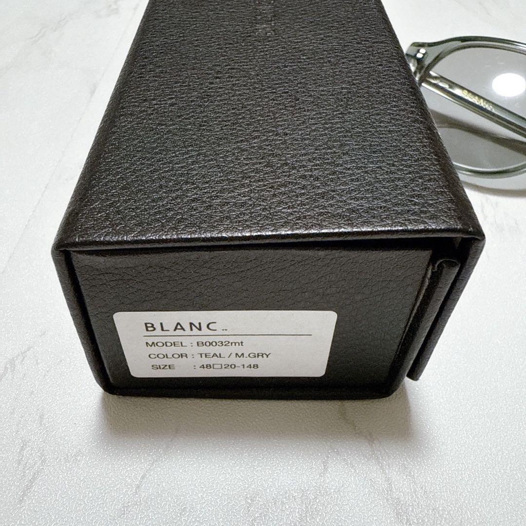美品✨BLANC../　サングラス　B0032mt TEAL M.GREY