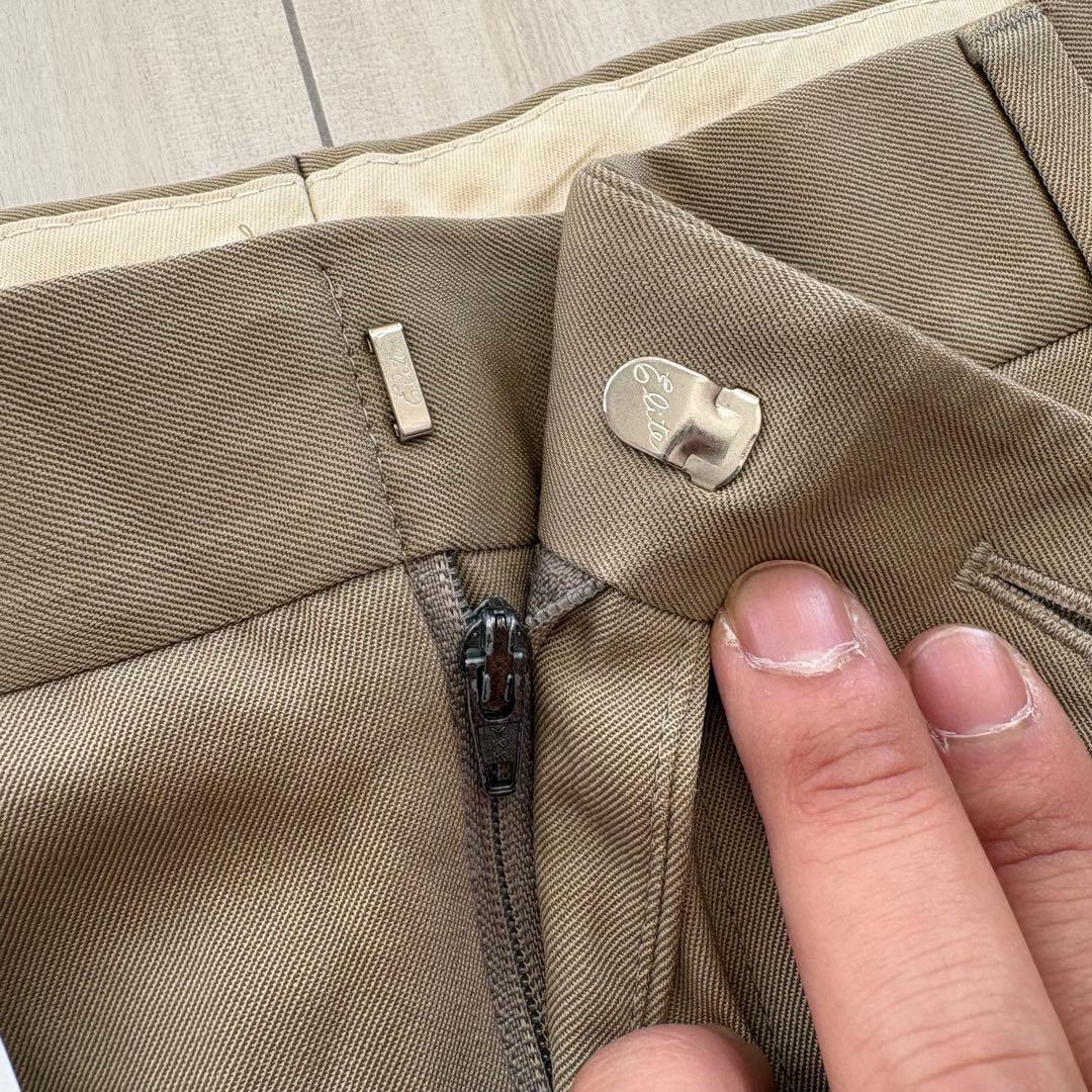 -00s ブルックスブラザーズ ウールギャバジントラウザーズ 実寸30×29