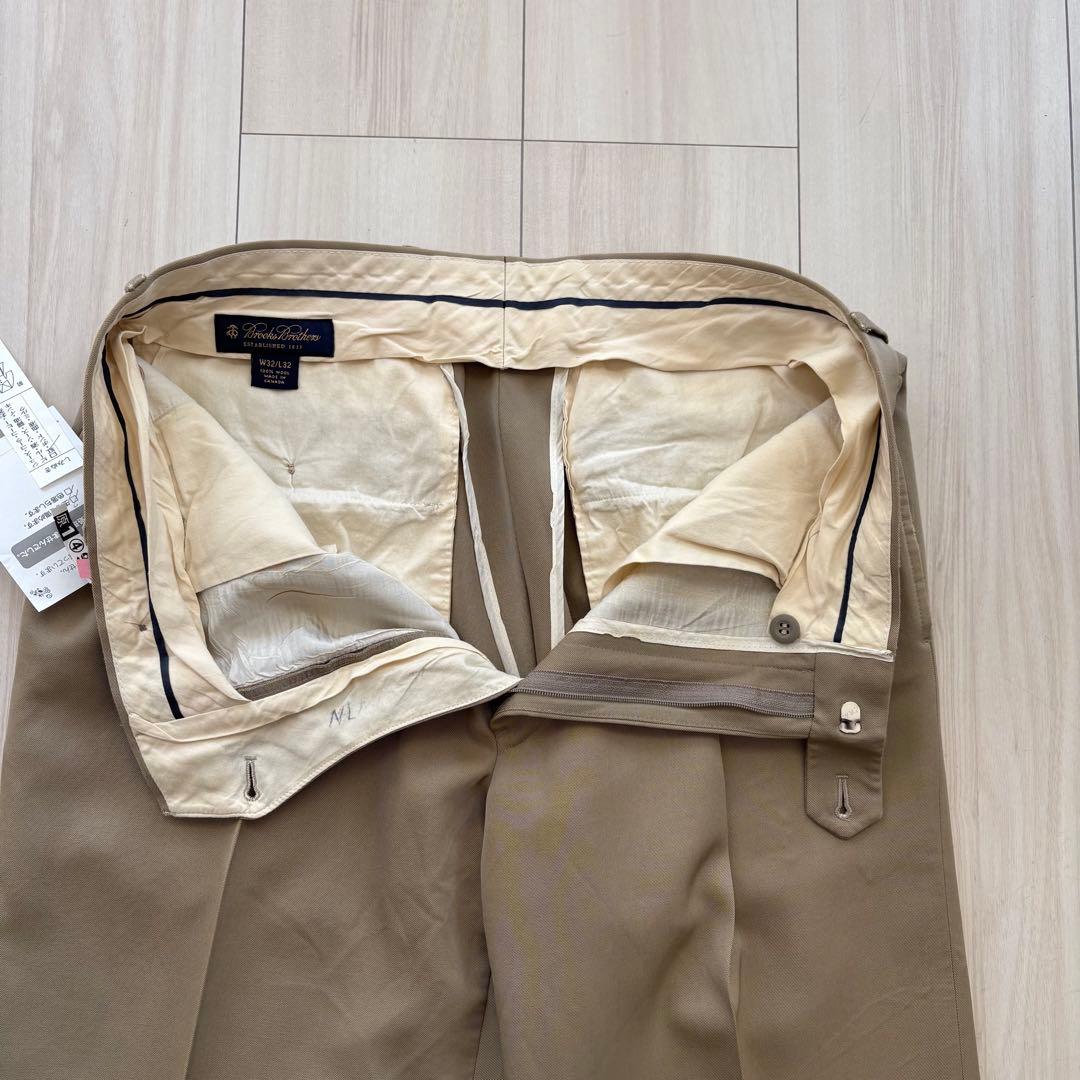 -00s ブルックスブラザーズ ウールギャバジントラウザーズ 実寸30×29