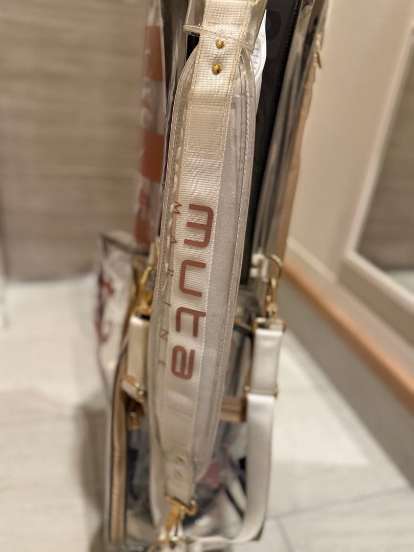 muta MARINE キャディバッグ ゴルフバッグ　ムータクリア