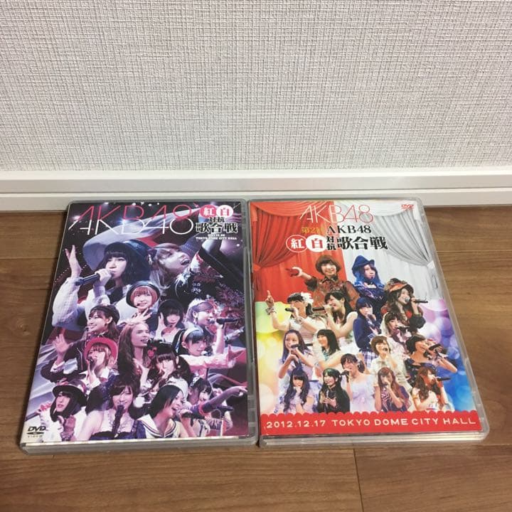AKB48 紅白対抗歌合戦 DVD （第1回、第2回）※写真付き※
