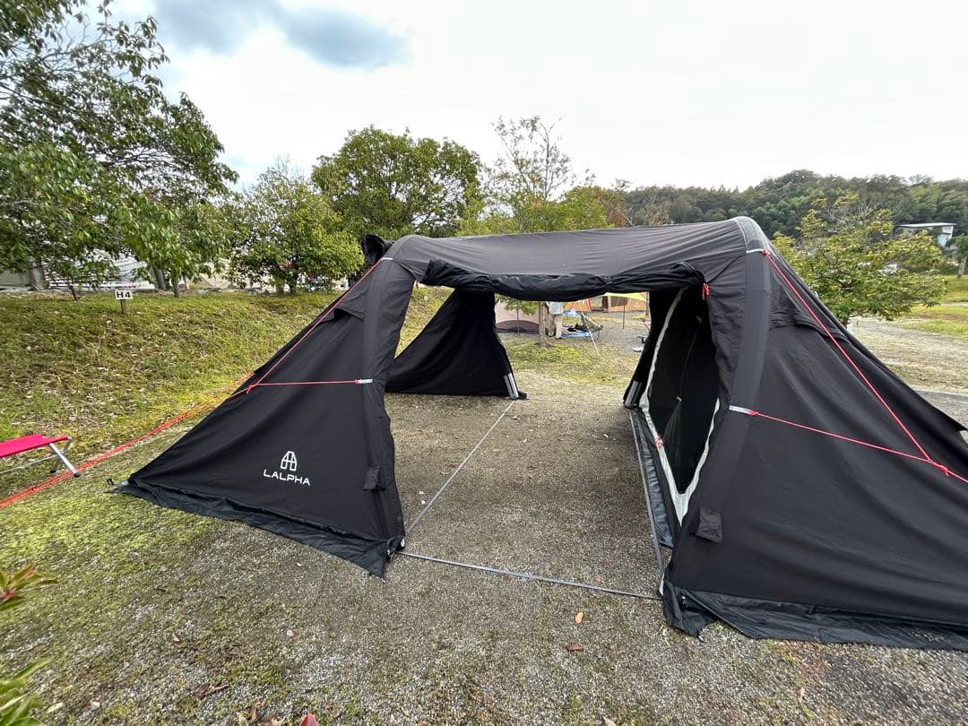 LALPHA (ラルファ) テント ジオエア TC BK エアーテント