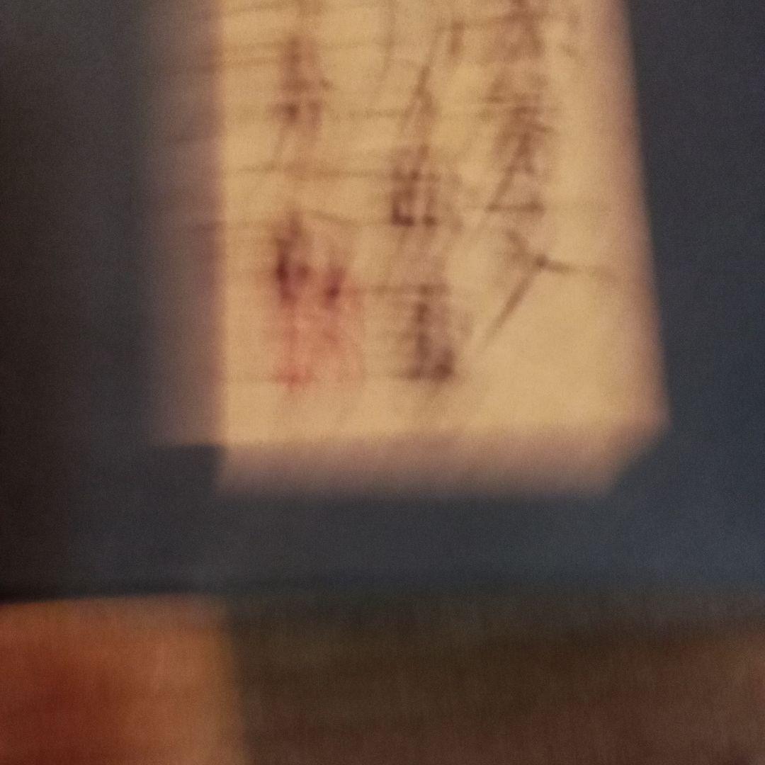 れい河上恭一郎作　瑠璃糸巻文切子姫重 コバルトブルー ガラス 二段